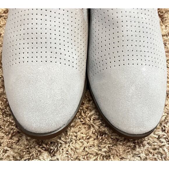 Rockport Women's Suede Feel Slip On Loafer Sz 10W Light Blue Trutech Technology - Picture 3 of 9